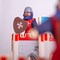 Bigjigs Toys Medieval Wooden Toy Knights - 4 Knights Doll Playsets, Ages 3+
